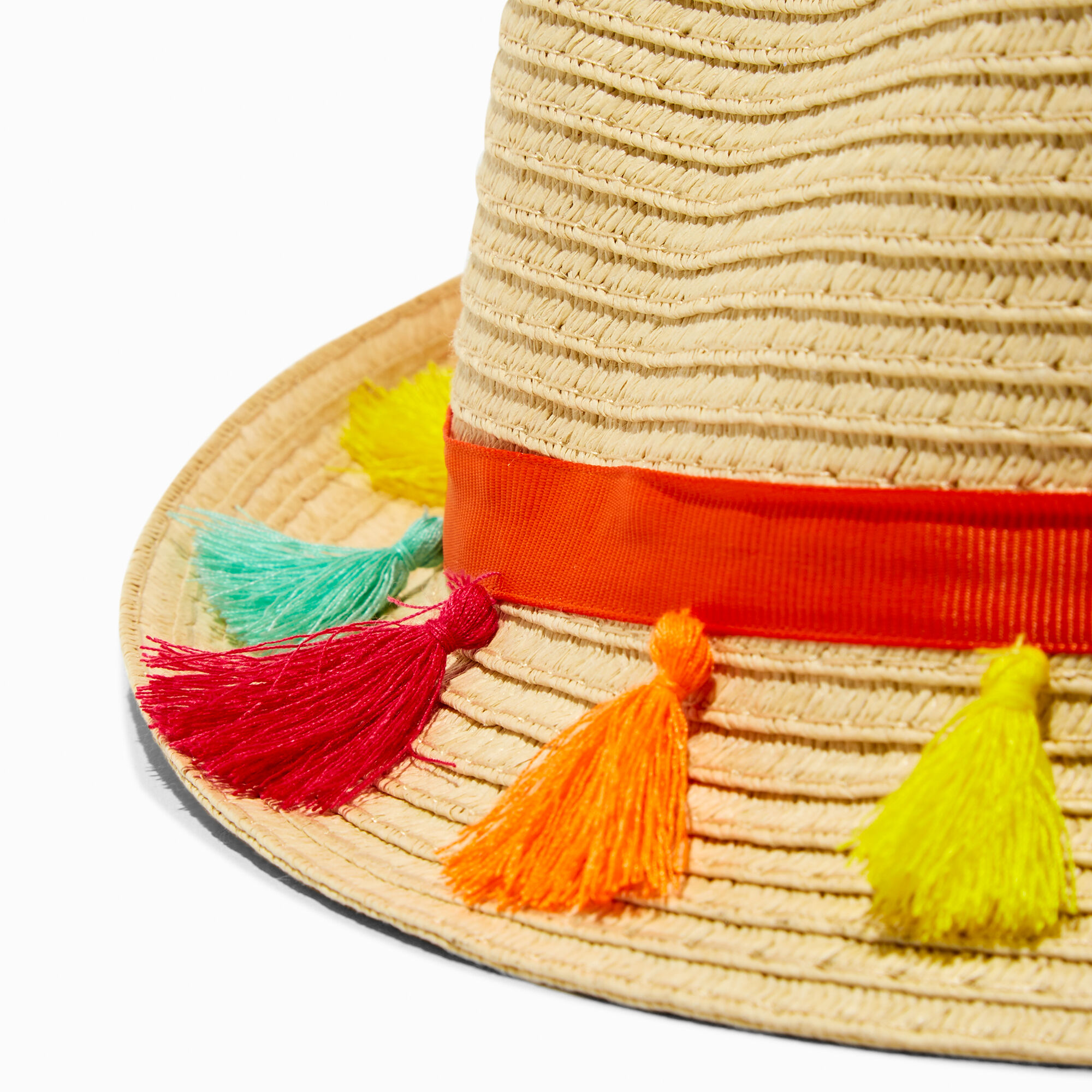 Chapeau mou avec pompons tropicaux Claire's Club,