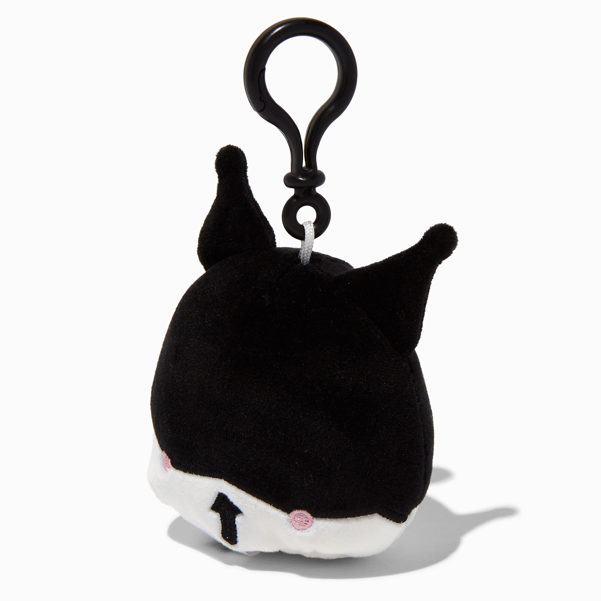 Squishmallows™ x Hello Kitty® And Friends 3.5" Kuromi™ Plush Bag Clip,