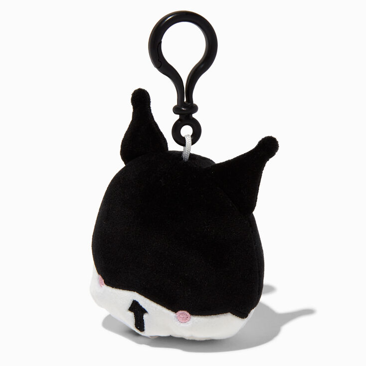 Squishmallows&trade; x Hello Kitty&reg; And Friends 3.5&quot; Kuromi&trade; Plush Bag Clip,