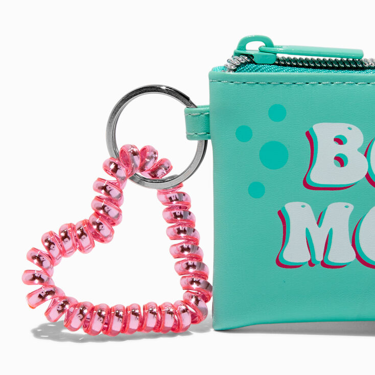&quot;Boba Money&quot; Wristlet Coin Purse,