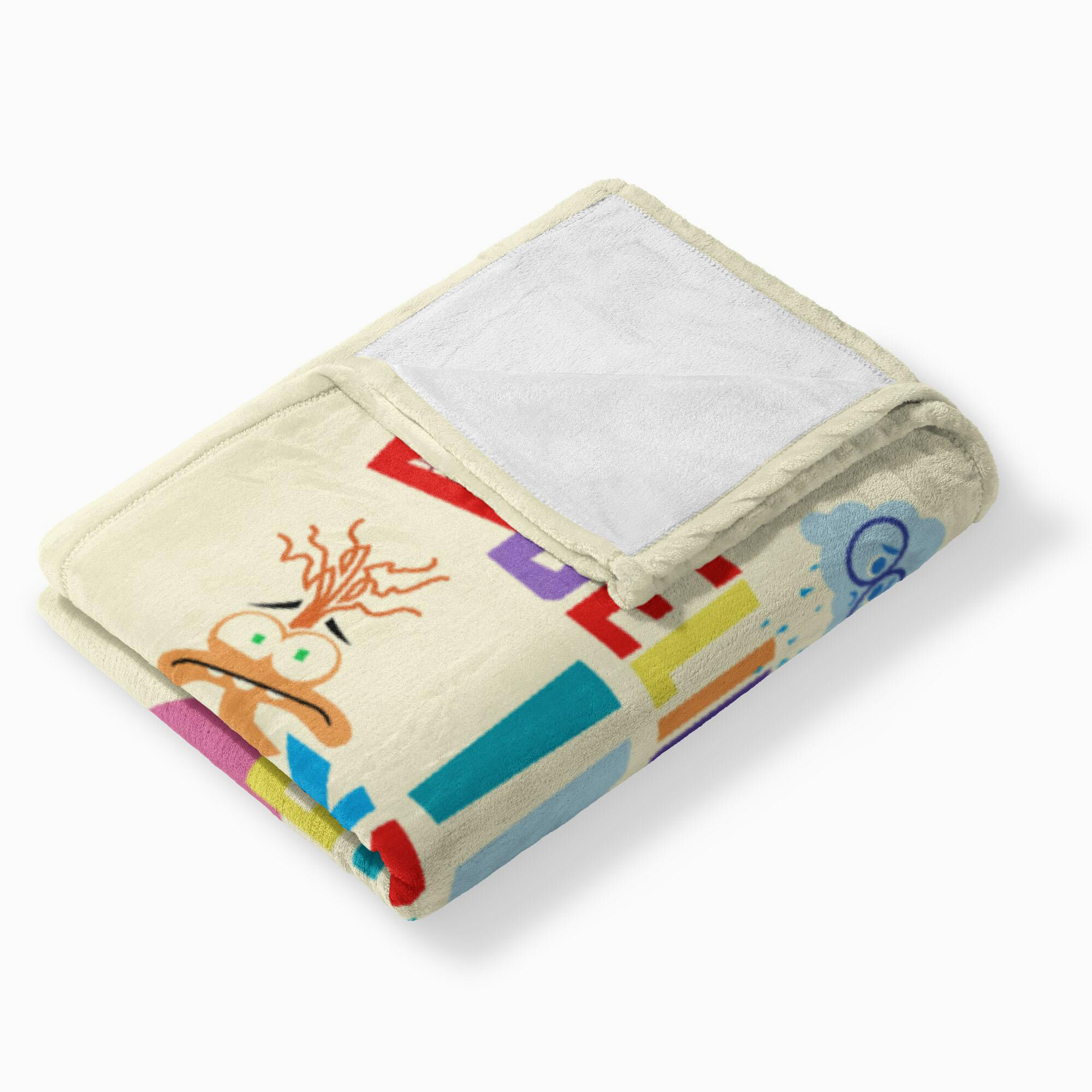 Mitaines blanches licorne avec rabat moufle pour écran tactile,