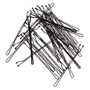 Large Bobby Pins - Black, 30 Pack,