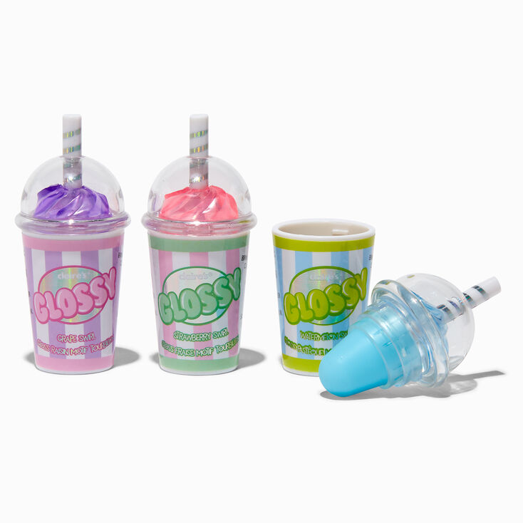 Holographic Frappuccino Lip Gloss Set - 3 Pack,