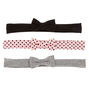 Claire&#39;s Club Hearts Bow Headwraps - 3 Pack,