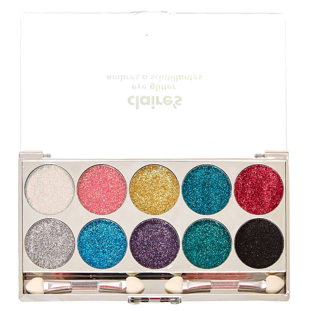 Bright Glitter Eyeshadow Palette Claire s US