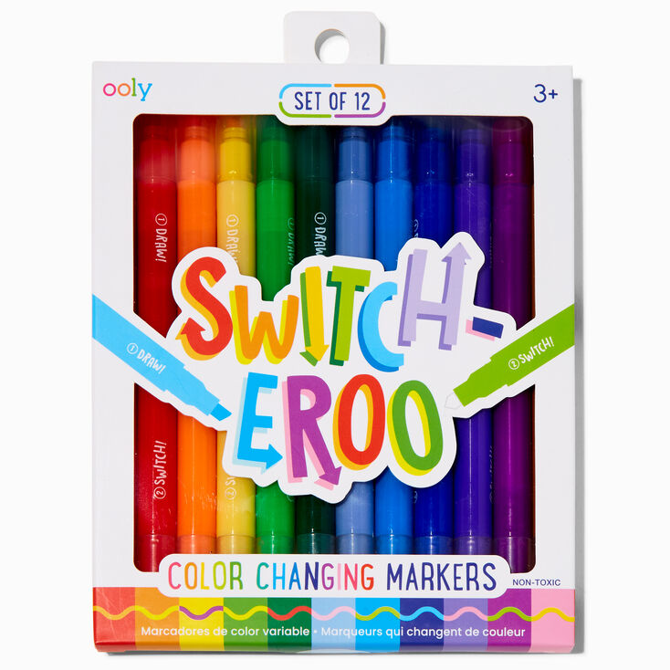 ooly&reg; Switch-Eroo Color Changing Markers - 12 Pack,