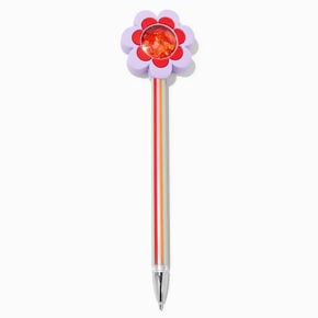 Red Shaker Daisy Top Pen,