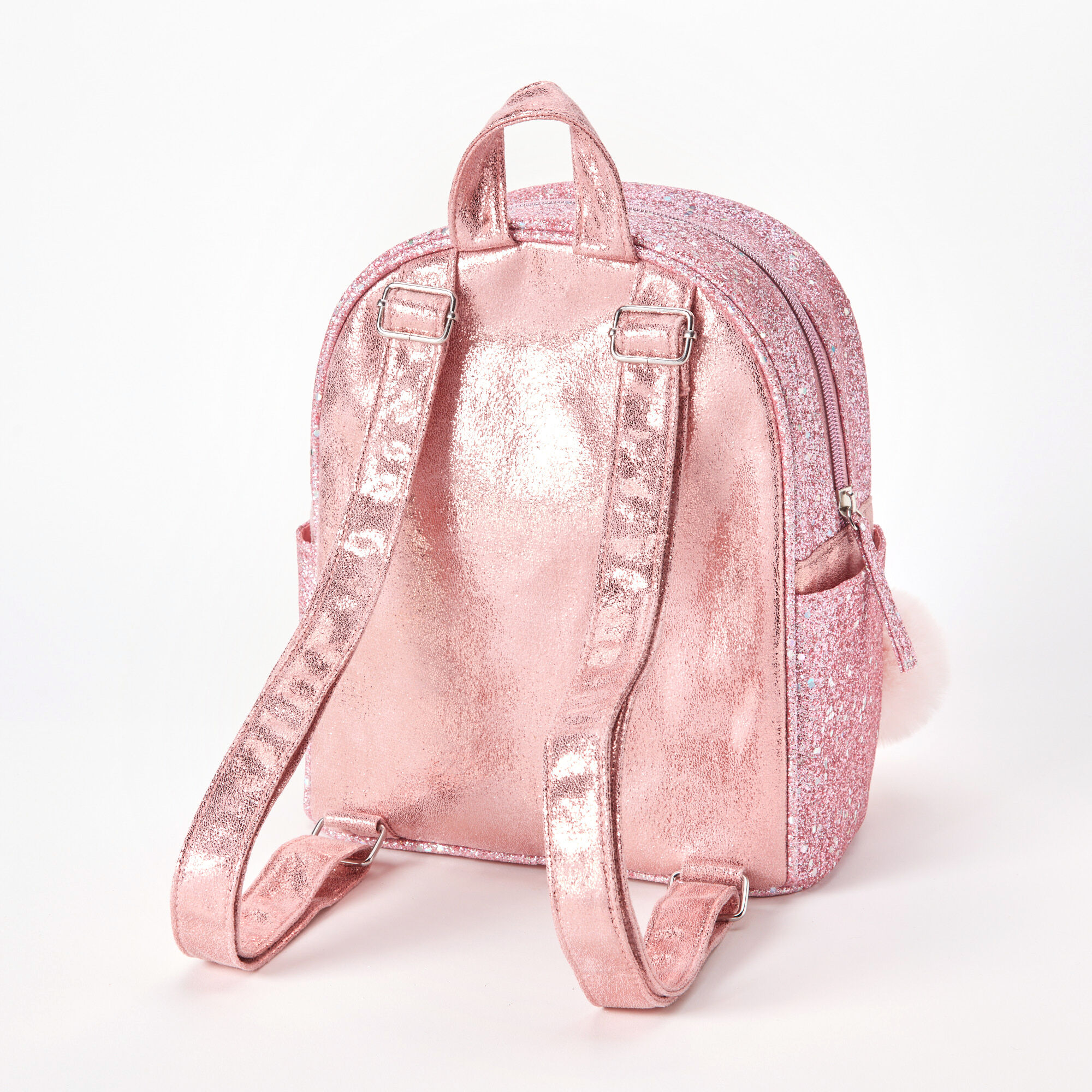 Pink glitter sale mini backpack
