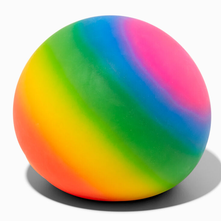 Tobar&reg; Super Rainbow Squish Ball Fidget Toy,