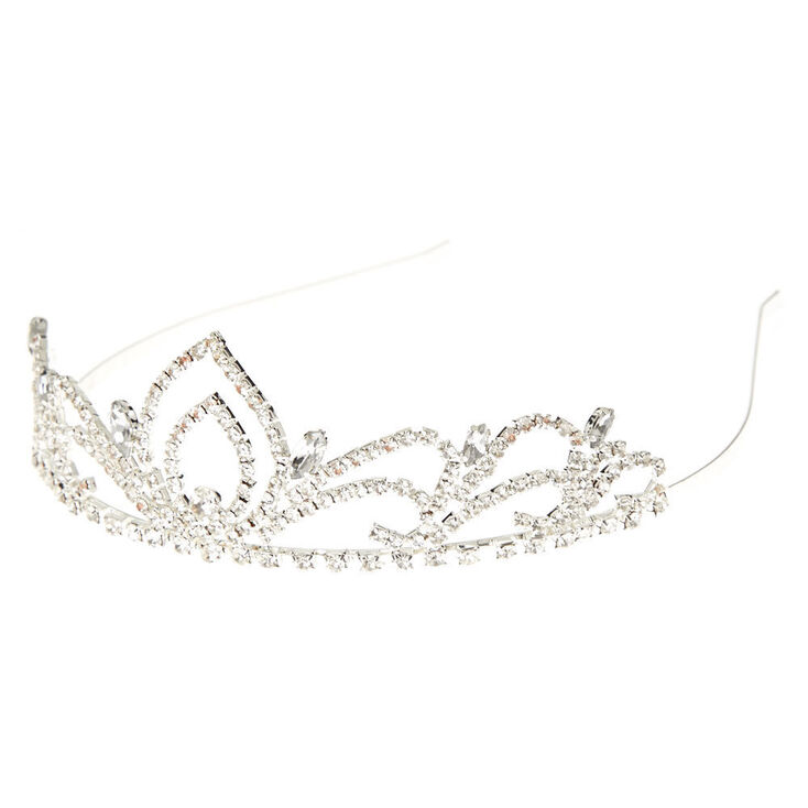 Diad&egrave;me princesse cygne &agrave; strass,