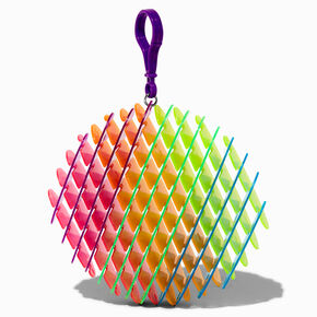 Rainbow Orbiflex Fidget Toy Keychain,