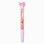 Pink Bear Water-Filled Glitter Pen,