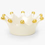 Crown Initial Jewelry Holder Tray - C,