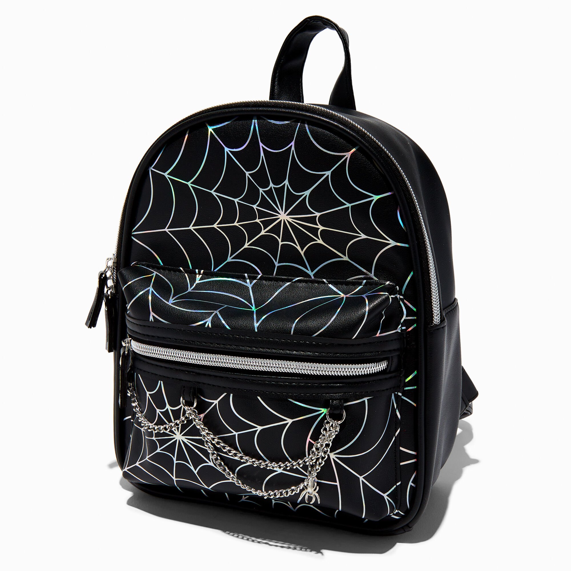 Spiderweb Black Backpack