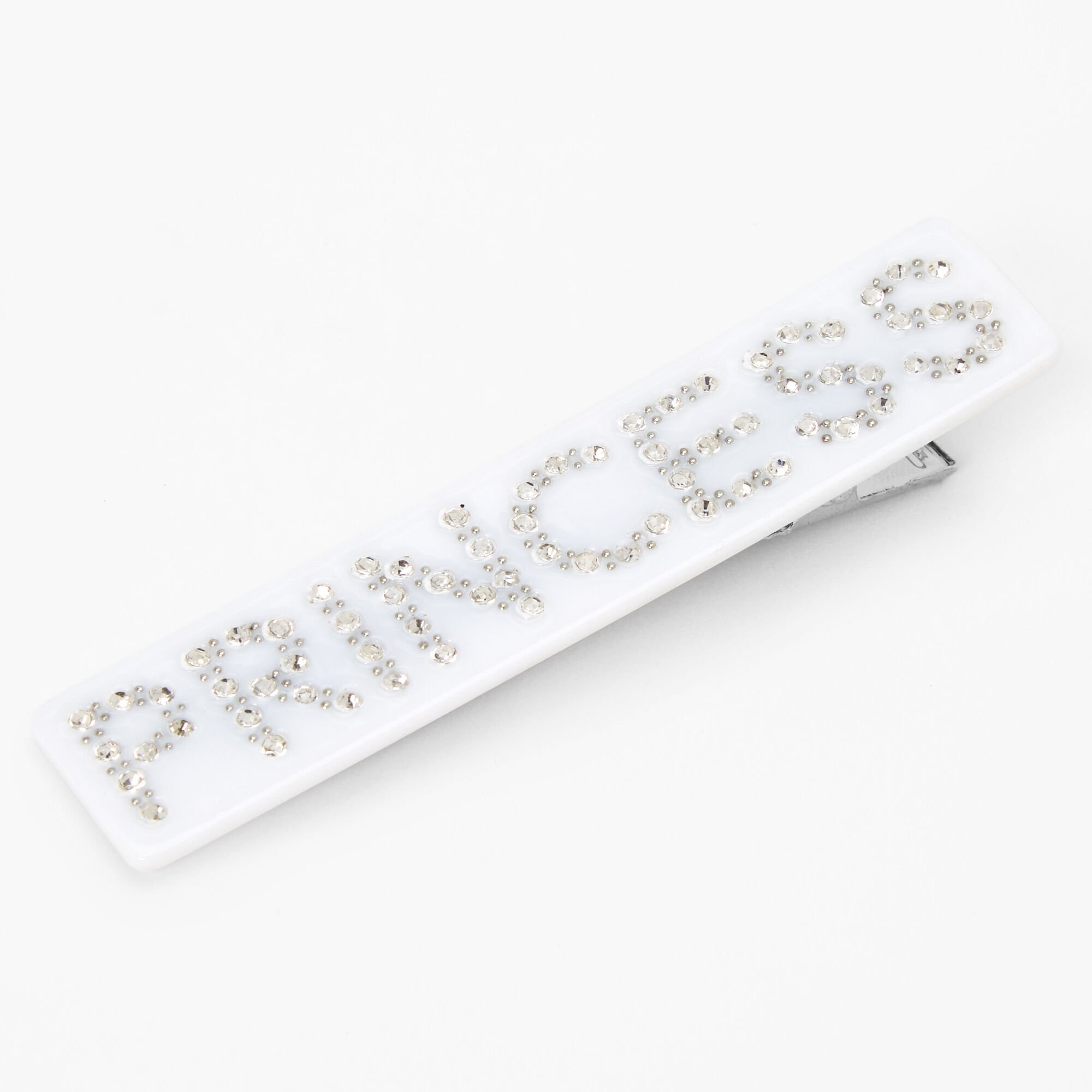 Princess White Hair Barrette,