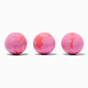 Bombes de bain bonbons bling-bling roses - Lot de 3,