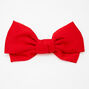 Red Large Hair Bow Clip,