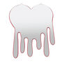 Dripping Heart Mirror,