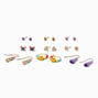 Tassel Beaded Mixed Earring Set - 9 Pack,