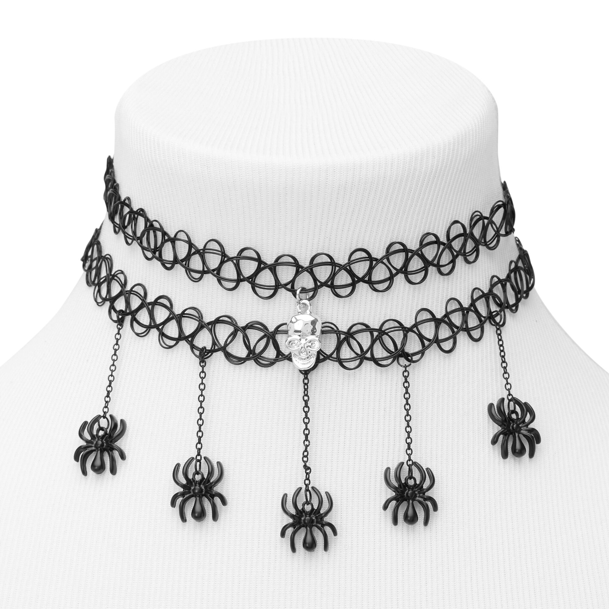Spider choker clearance necklace