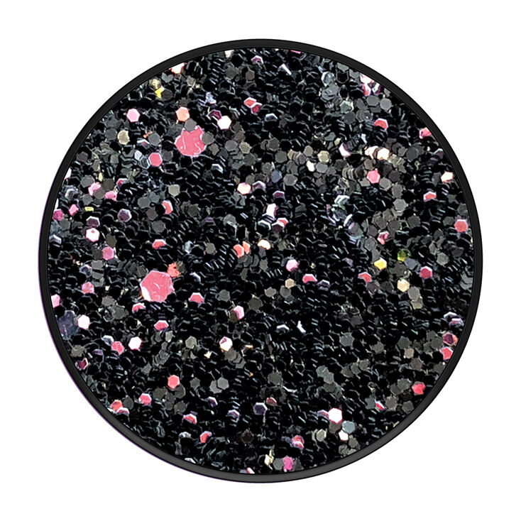 PopSocket PopGrip noir scintillant,