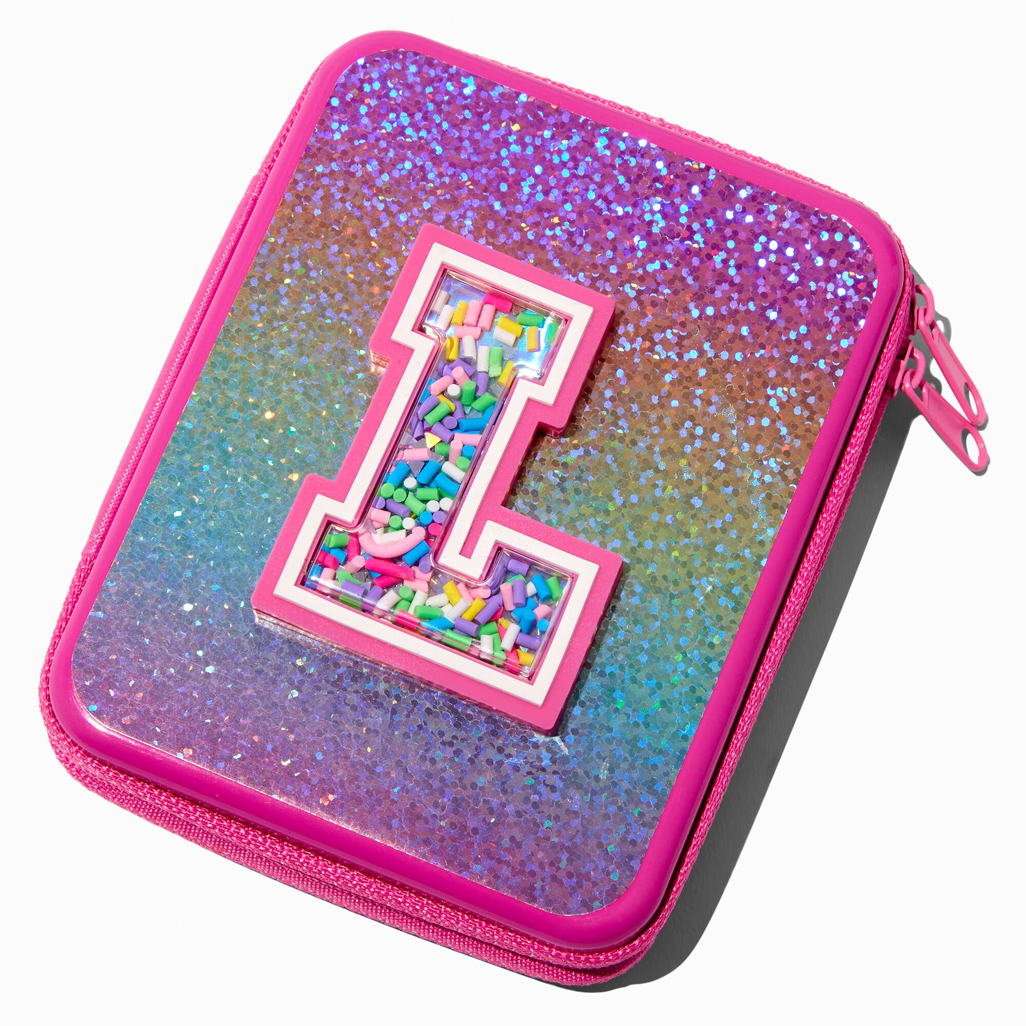Shaker Initial Makeup Tin - L,