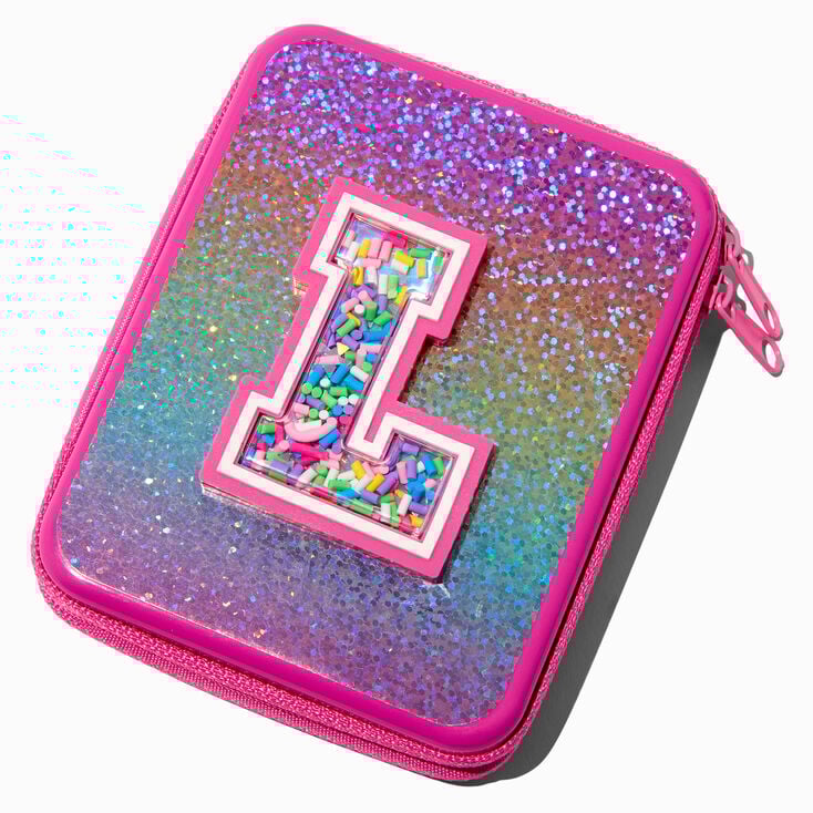 Shaker Initial Makeup Tin - L,