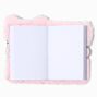Claire&#39;s Club Pink Cat Plush Lock Diary,