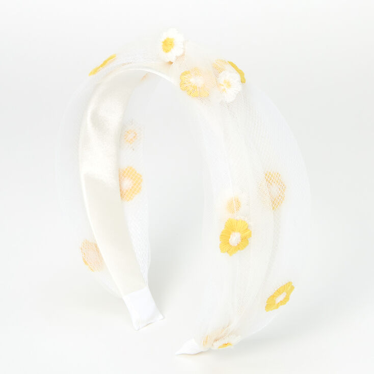Daisy Chiffon Knotted Headband,