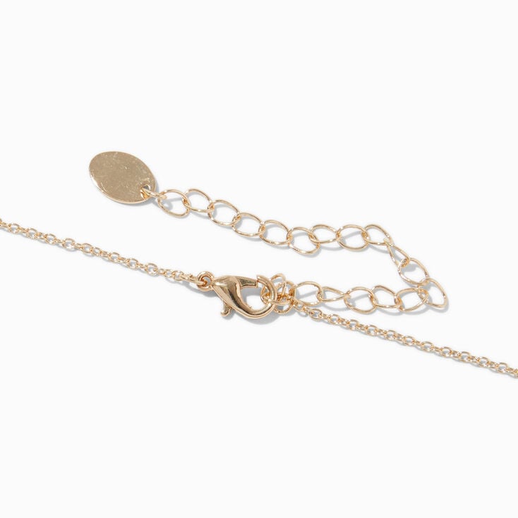 Collier &agrave; pendentif m&eacute;daillon en forme de c&oelig;ur pav&eacute; rose,