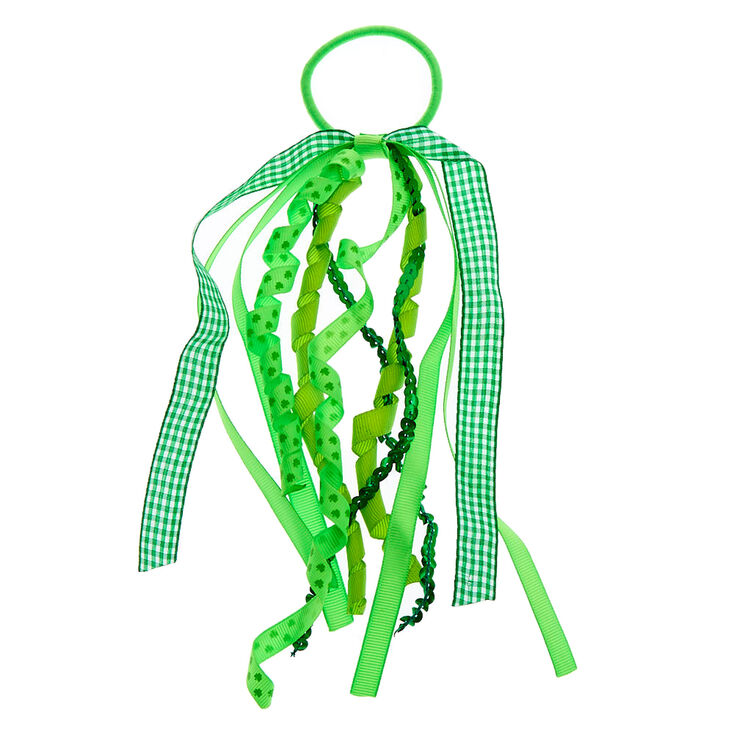 Claire's Élastique ruban Saint-Patrick - Vert