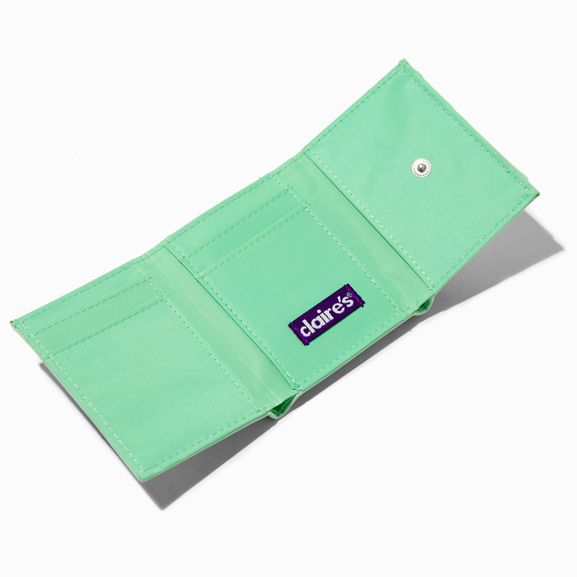 Green Frog Trifold Wallet,