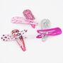 Barrettes clic clac Barbie&trade; - Lot de 12,