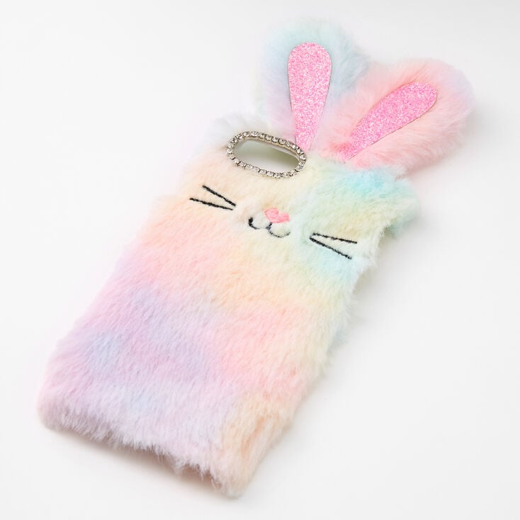 Furry Rainbow Bunny Phone Case - Fits iPhone&reg; 6/7/8/SE,