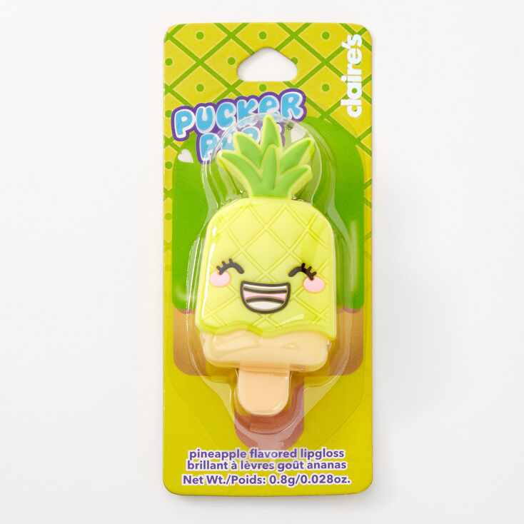 Pucker Pops Pineapple Lip Gloss - Pineapple,