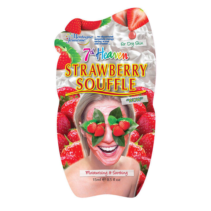 Strawberry and Whipped Cream Face Mask,