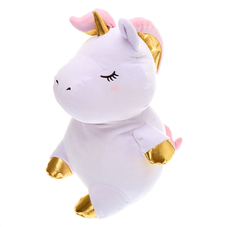 Claire&#39;s Club 5&quot; Unicorn Plush Toy - White,