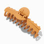 Matte Tan Large Hair Claw,