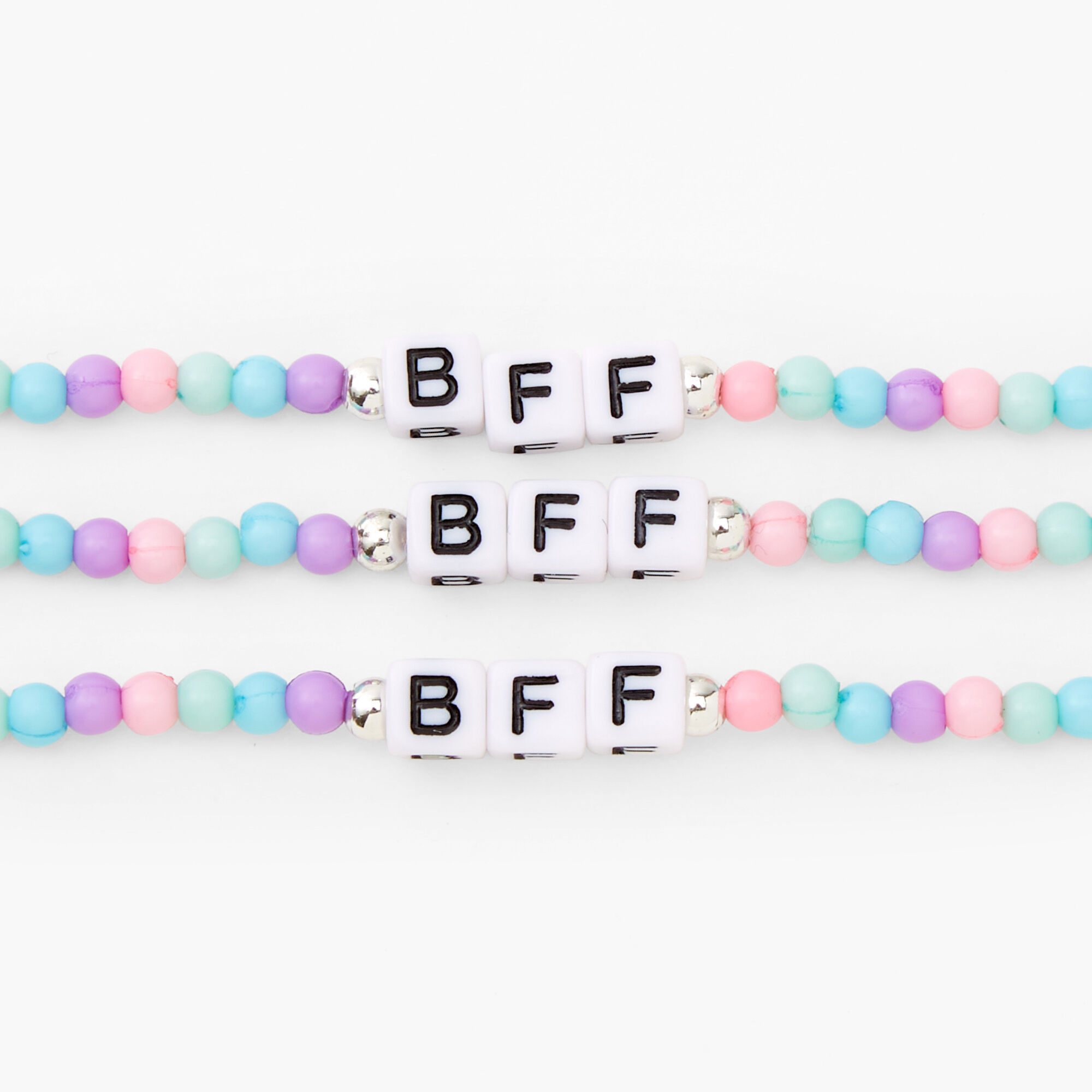 Best friends forever bracelets 3 piece sale