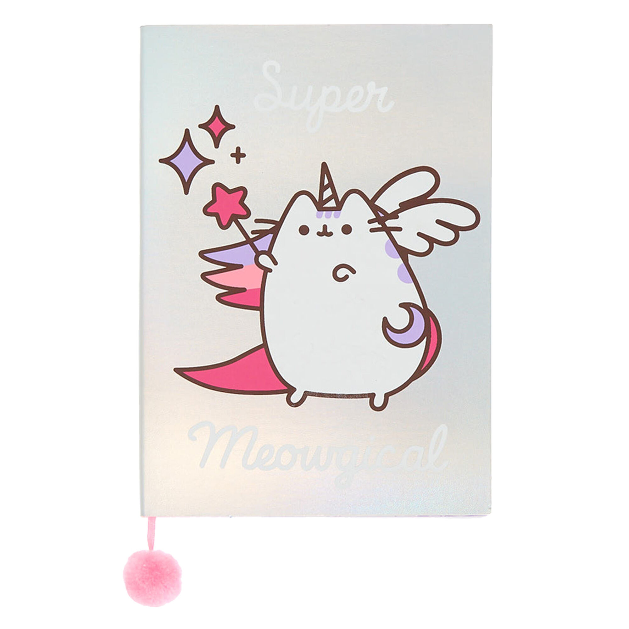 Pusheen® Holographic Super Pusheenicorn Journal Claire's US