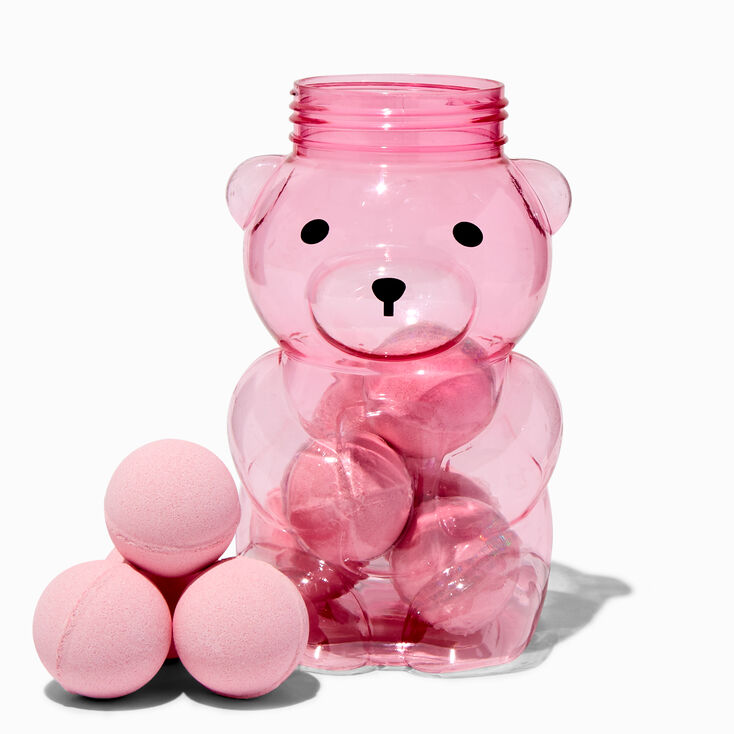 Pink Bear Tumbler Bath Bomb Set - 10 Pack
