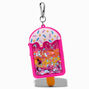 Pink Ice Lolly Shaker Mini Mart Jelly Coin Purse Keyring,