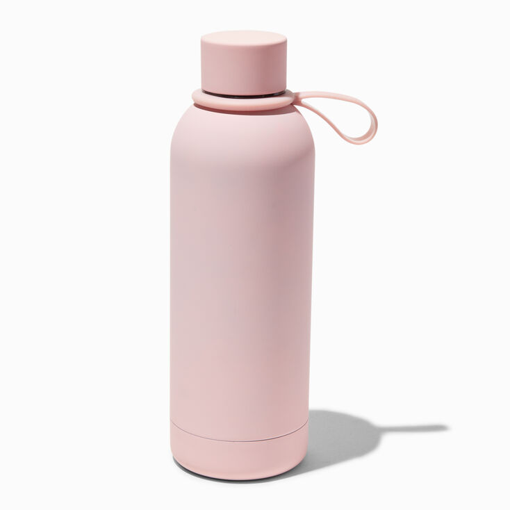 Pink Matte Stainless Steel Water Bottle,