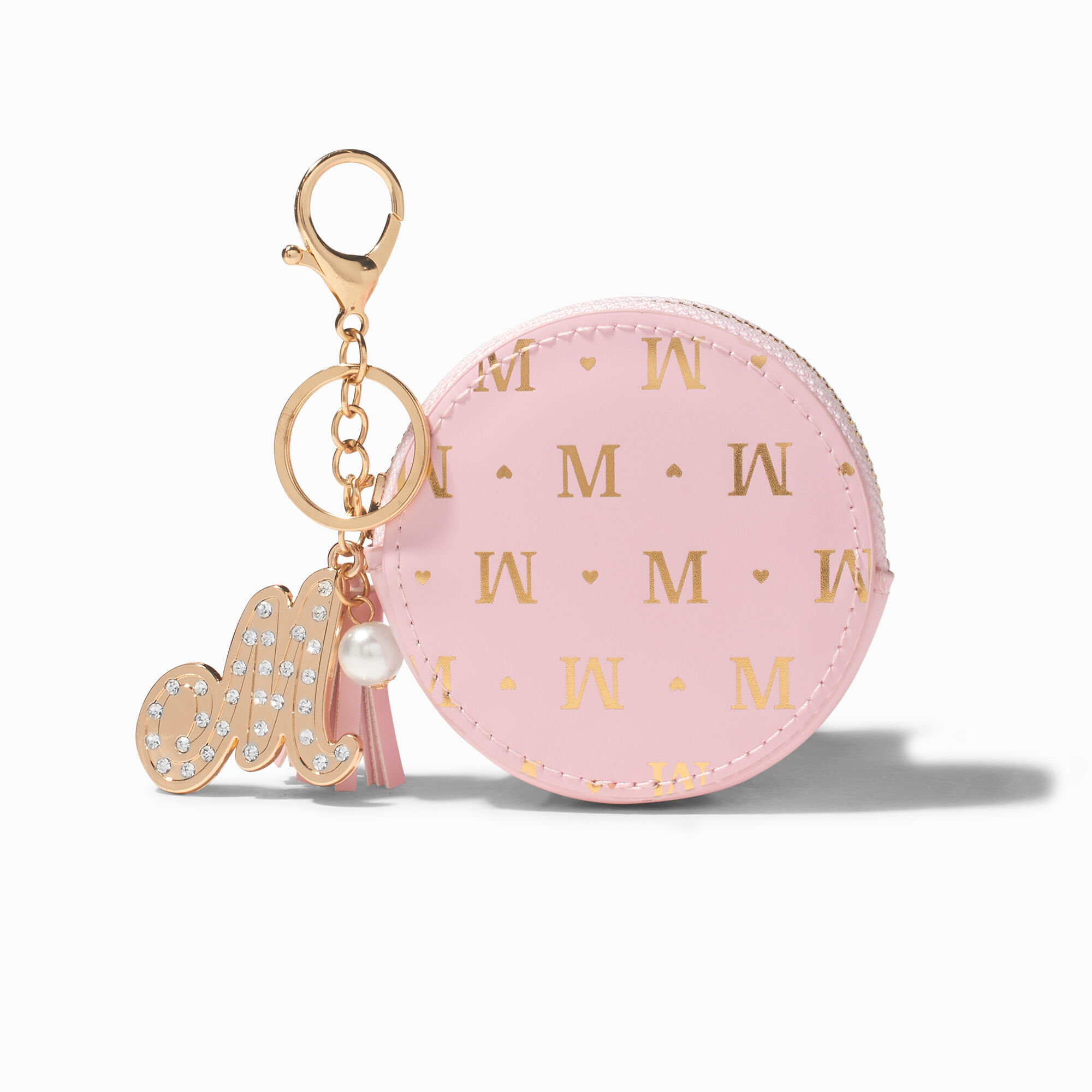 Golden Initial Coin Purse M Claire s