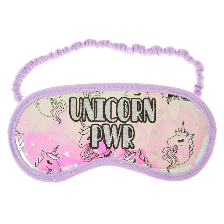 UNICORN PWR Holographic Sleeping Mask,