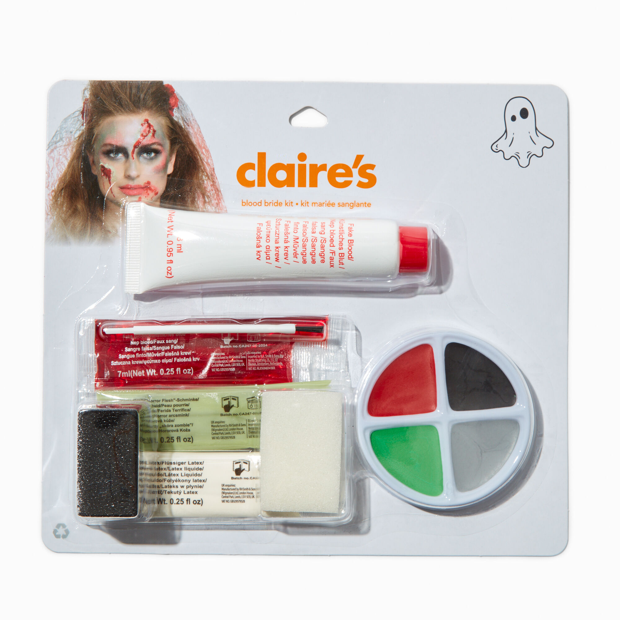 Claire's Kit de maquillage pour déguisement de mariée ensanglantée