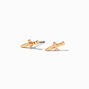 Gold Dagger Stud Earrings,