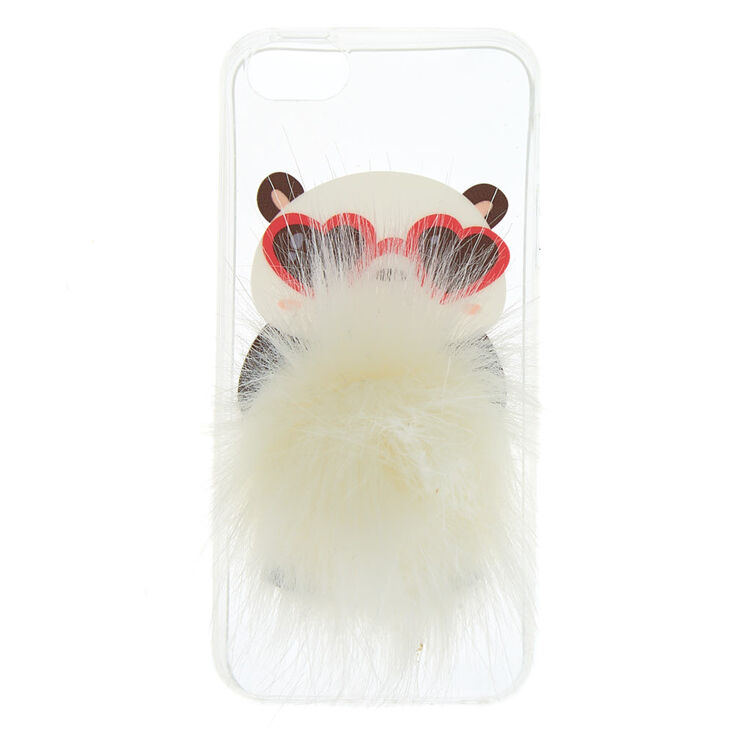 Cool Panda Pom Phone Case - Fits iPhone 5/5S/5SE,