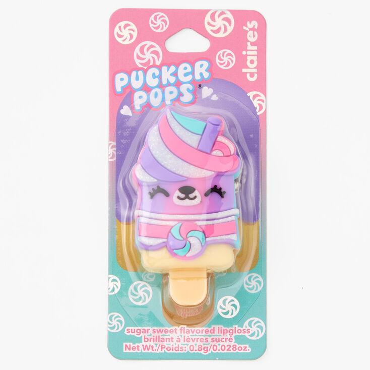Gloss frapp&eacute; arc-en-ciel Pucker Pops&reg; - Go&ucirc;t sucr&eacute;,