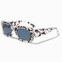 Black &amp; White Marble Design Sunglasses,